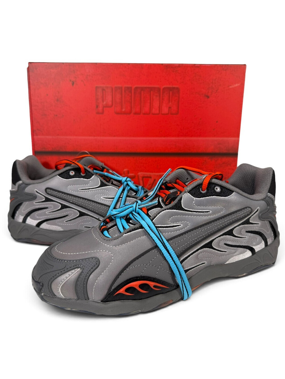 A$AP ROCKY x PUMA Inhale Reflective Sneaker 405383 01 Men's Shoe Size 10.5 - Picture 8 of 9